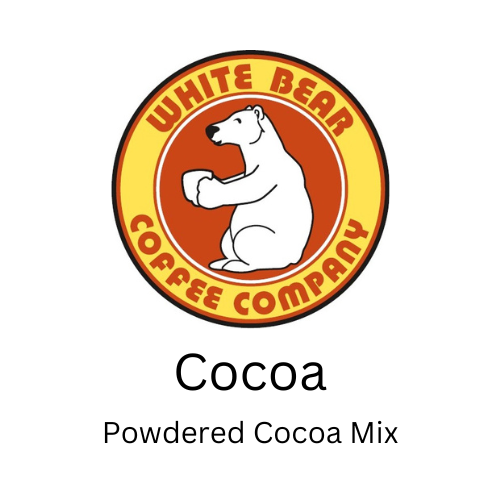 White Bear Hot Chocolate powder 2lb bags